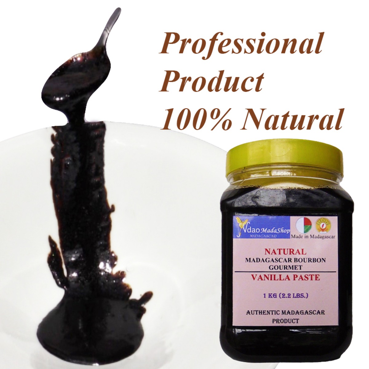 Vanilla Paste Madagascar 1 kg -2