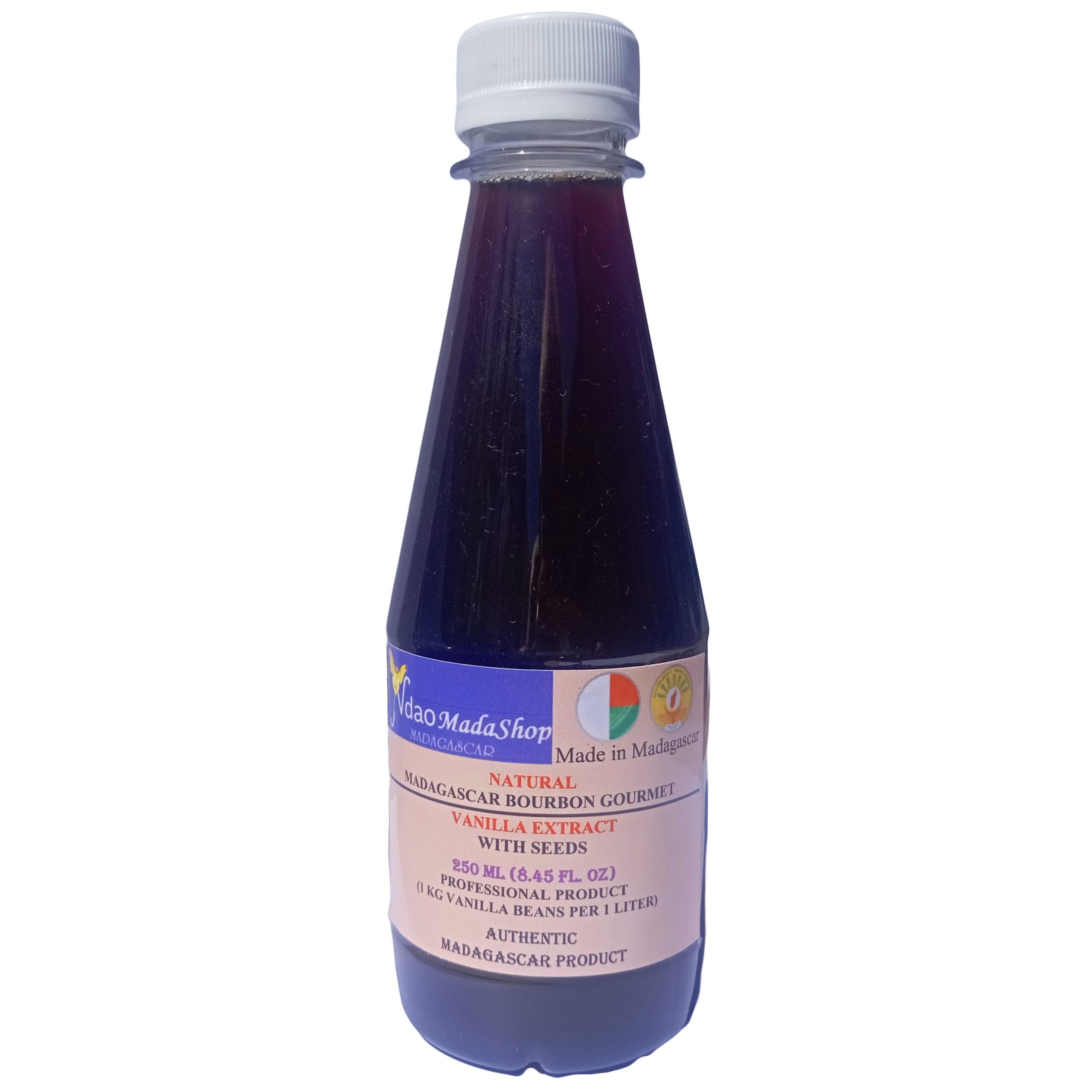 Vanilla Extract Bourbon Madasgascar 250 ML